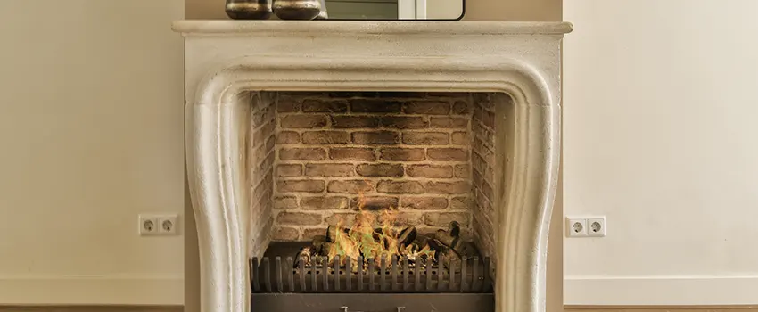 Vintage-style Fireplace Redesign in Boynton Beach, Florida